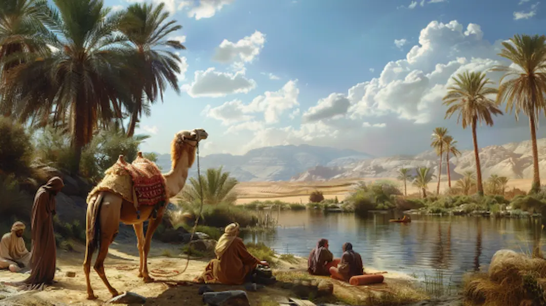 Interaktion mit dem spirituellen Tier Kamel in Traum und Meditation
