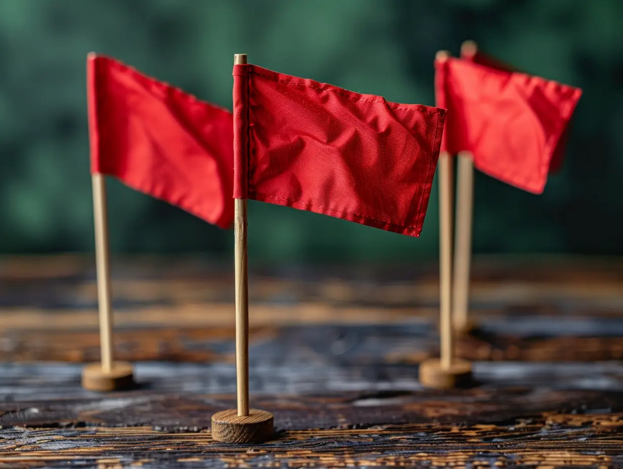 Red Flags in Dates - Darauf musst du achten!